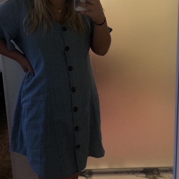 Denim dress bought from Lizard Thicket - Picture 3 of 3